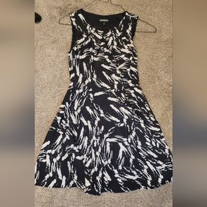 Express black dress